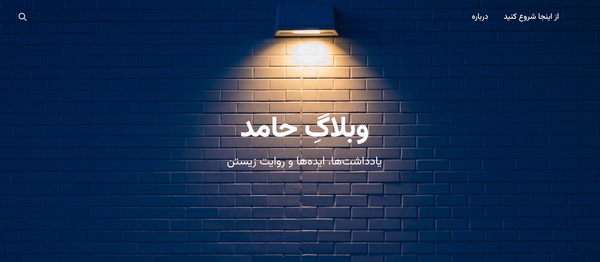 نظرسنجی درباره ایجاد کامیونیتی وبلاگ حامد